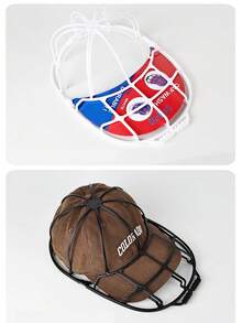 2pcs Baseball Cap Washer, Hat Protector To Prevent Deformation, Hat Cleaning Accessories - Multicolor - View 2