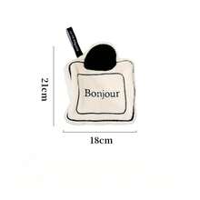 Toalla de mano suave y agradable para la piel, toalla para la cara colgante, paño de mano absorbente en de velocidad gruesa de doble capa para cocina y baño - frasco de perfume redondo - Ver 5