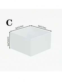 Conjunto de 6/1 peças de suporte para bolo em acrílico branco, suporte para bolo em acrílico de 3 a 8 polegadas, suporte para bandeja de bolo, caixa de armazenamento, adequado para cupcakes e bolos redondos, suporte para exposição branco, fundo oco, suporte elegante para exposição de sobremesas, caixa para exposição de bolos, adequado para festas, casamentos, reuniões, cupcakes, doces, multifuncional, sem necessidade de energia, adequado para férias, praia, coleção de banheiro