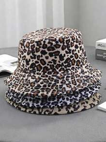 Sombrero de cubo reversible con estampado de cráneo de gato negro, unisex, adecuado para uso diario, disfraz de Halloween, vacaciones en pareja, protección solar