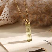 Personalized Eye Photo Necklace, Engraved With Your Eye Photo, "I'm With You" Necklace, Mother's Day Gift, Gift For Boyfriend - Multicolor - View 11