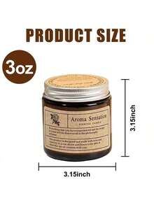 1 件香薰蜡烛，香薰玻璃罐蜡烛 - 适合女性和男性的礼物，适合最好的朋友、同事、老师、老板的贴心礼物，适合女性朋友的有趣生日礼物，适合女性和男性的礼物，家居装饰、房间装饰、毕业礼物