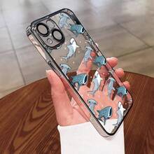 1 elegante funda para teléfono, no incluye cordón ni soporte, para 11, 12, 13, 14, 15, 16 Plus Pro Promax XS/X XSMAX, funda de silicona galvanizada, de alta gama y a la moda. - Azul - Ver 6
