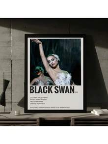 1 件电影黑天鹅经典动漫海报帆布画印刷家居客厅卧室装饰入口酒吧咖啡厅艺术装饰 - 彩色 - 查看 34