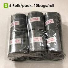 1 Piece Dog Poop Picker - Poop Clip - Easy To Carry (Includes 3 Rolls = 60 Plastic Trash Bags) - Foldable Trash Cleaner - Portable Hiking Clip Pet Poop Clip - Enjoyable Dog Walking - Trash Bags Can Be Stored Inside The Container Dog Poop Picker Dog Poop Scoop, Suitable For Small And Large Dogs