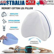 Leg Knee Pillow Cushion Support Pain Relief Washable Cover Memory Foam Pillows