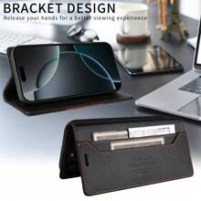 Wallet With Card Slot RFID Blocking Magnetic Flip Faux Leather Case Compatible With Iphone ForSamsung Galaxy Compatible With Xiaomi Redmi Pixel OPPO Realme Xperia Soft Business Shockproof Cover