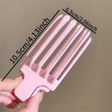 1 buc. Clemă de păr pufoasă din plastic ABS pentru volumizarea rădăcinii părului, instrument de coafat pentru breton la frunte, clemă de păr lejeră fără urme, utilizare zilnică
