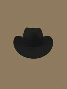 Chapeau de cowboy/cowgirl unisexe en feutre massif, chapeau de soleil de luxe, chapeau disco à large bord à la mode et fantaisie pour demoiselles d'honneur, mariées, cadeaux, style rétro, idéal au quotidien, pour les fêtes, les thèmes western, les rassemblements, les fiançailles, le cosplay, les remises de diplômes, les bals masqués, les festivals, les mariages, les anniversaires, les festivals de musique et les cérémonies de passage à l'âge adulte.