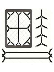 Adjustable Bed Sheet Fastener, Bedsheet Clips, Tent Metal Fixator, Anti-Slip Fixing Clip, Tablecloth Fixer, Sofa Seat Curtain Fixing Clamp