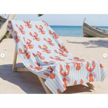 Marine Style Seashell Starfish Beach Towel, Anti-Sand Soft Large Beach Towel, Bath Towel, Bachelorette Beach Towel Party Gift, Shawl For Women, Print Quick-Dry Bath Towel, Super Absorbent Sports Towel, Portable Beach Towel, Gym Towel, Waterproof Anti-Dust, Beach Swim Bath Pool Camping Towel, Swimming Pool Towel, Bathroom Towel Summer Travel Vacation Beach Essentials