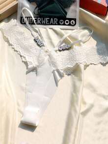 Women's Personalised Monogrammed Lace Fun Panties, DIY Rhinestone Glitter Monogrammed Name, Sexy Lace Thong Gift For Her/Girlfriend/Wife/Friend. Sequin Fashion, Colourful Custom, Personalised, Unique, Custom Finds, Winter Fashion, Christmas Gifts, Personalised Gifts For Men/Ladies, Lingerie, Underwear, Underwear, Thong, Ideal Gifts For Girlfriends, Living Room, Bedroom, Anniversary, Birthday, Christmas, Winter, Autumn/Autumn, Festivals