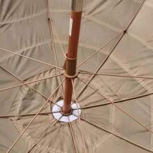 Realistic Straw Parasol Sunshade Umbrella For Beach, Camping, Beach, Garden, Courtyard, Marketplace, Fake Straw Umbrella