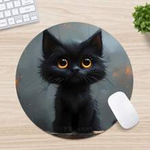 Mouse Pad Pequeno e Fofo com Base de Borracha Antiderrapante, Tapete de Mouse Engraçado Adequado para Mouse de Computador Sem Fio, Escrivaninha, Laptop, Escritório, Decoração Doméstica, Presente de Suprimentos de Escritório Adorável para Mulheres e Meninas