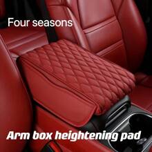 Car Armrest Box Heightening Pad, Elbow Support, New Car Central Armrest Box Modification Lengthening And Thickening Cover Pad, Car Accessories