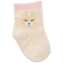 Kit 3 Pairs Of Colorful Socks For Girls 16-20 (6-12m) - Bụi hồng - Xem 2
