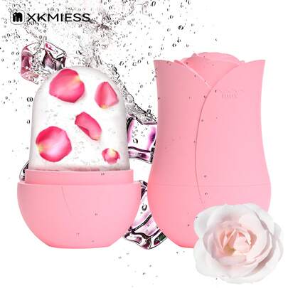 1pc 3D Rose Flower Ice Roller For Face, Suitable As Gift,Beauty,Skin Care Products,Spa,Self Care,Skin Care Tools,Face Care,Esthetician Supplies,Massage,Face Massage Tool,Face Roller,Ice Roller,Ice Roller Face