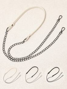 Metal Chain Accessories, Separate Purchase Pressure Relief Strap Accessories, Aged Diagonal Support Strap Replacement Chain - White - View 2