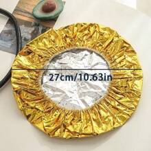 1pc/3pcs/4pcs Tin Foil Heated Shower Cap For Deep Conditioning - Reusable Heating Cap | Tin Foil Heated Cap For Conditioning And Deep Conditioning | Hair Treatment Cap Back To School