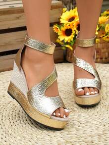 2厘米厚底百搭打底裤/紧身裤，搭配百搭连衣裙、短裙、凉鞋，后拉链