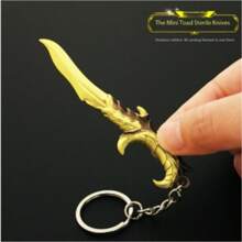 2025 Model Fearless Contract Mini Dragon Flame Metal Key Chain - With Ancient Dragon Claw, Promotional Gift, Memorial Gift For Graduation, Independence Day, Back To School Season