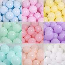 MZYI.LINGER 25 Stücke Macaron-Ballons aus weichen Süßigkeiten (5 Zoll), süße bunte Mini-Ballons, geeignet für Geburtstagsfeiern, Hochzeitsfeiern, Heimdekoration, Partyzubehör, Weihnachtsdekoration, Valentinstagsdekoration