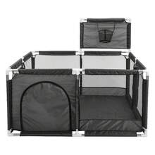 Playpen Large Playpen Portable Yard Activity Center - Black - View 3