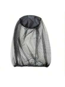 1 pezzo Cappello da pesca da esterno con rete anti-zanzare in nylon staccabile - Copertura traspirante con protezione solare, adatto per uomo e donna, rete anti-insetti per escursionismo e campeggio, compatibile con tutti i cappelli, impermeabile agli insetti | Copricapo ventilato | Rete resistente
