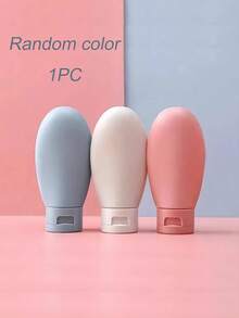 1/3Pcs Travel Bottles, Refillable Silicone Travel Bottles, Leak Proof Refillable Squeezable Containers , Travel Essentials, 60ML Travel Bottles & Containers, Small Mini Empty Plastic Squeeze Bottles For Travel Toiletries, Shampoo And Conditionerfor Liquid Shampoos Soap And Toiletries, Suitable For Fall Decor, Traveling, Holiday, Travel Essentials Home Bathroom Decor. Back To School - Multicolor - View 14