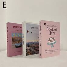 3pcs/4pcs Minimalist Cream-Color Foldable Fake Books, Decorative Photography Props, Cute Creative Desktop Ornaments, Imitation Books, INS Style Decorative Book Models, Soft Decoration Art Design Props, Designer Luxury Modern Decorative Fake Books, Home Bookshelf Decor, Living Room, Coffee Table Stacked Book Decor