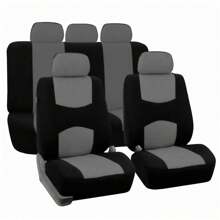 Four Season Universal Seat Cover Car Seat Cover Crescent 9-Piece Set 5-Seat Full Car Flat Seat Cover