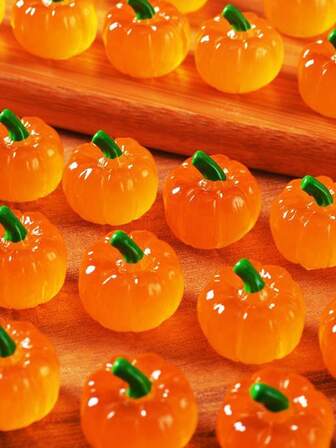 20/15/10 件 - 迷你逼真南瓜，树脂南瓜用于装饰万圣节微型南瓜人造南瓜装饰，假蔬菜南瓜桌散落秋季迷你南瓜模型用于万圣节感恩节秋季装饰，用于万圣节派对礼物家居装饰工艺品夜光派对用品﻿