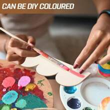 12pcs Spiral Wooden Decor Panels, Modern Style, Wooden Material, Suitable For Birthday Decoration, DIY Wall Cabinet, Window, Door Accessories | Spiral Edge Trim | Finished Decoration