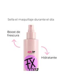 Fijador de Maquillaje FX Fixer 150ml Pink Up Refrescante Sella el maquillaje todo el Dia - transparente - Ver 3