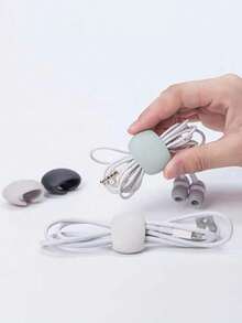 20 Peças/10 Peças/5 Peças Clipe Colorido para Cabo de Dados, Fivela de Armazenamento de Linha de Dados Colorida, Clipe Fixador de Linha de Dados Multifuncional, Clipe de Gerenciamento de Cabos Multiuso - Solução de Plástico Durável para Cabos de Carregamento, Fones de Ouvido e Plugues, Organizador Simples, Ferramenta de Armazenamento de Linha de Carregamento/Telefone, Decoração de Escritório, Dormitório e Casa