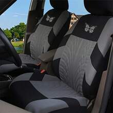 1pc Car Butterfly Hot Stamping Car Seat Cover Four Seasons Universal Car Seat Cover