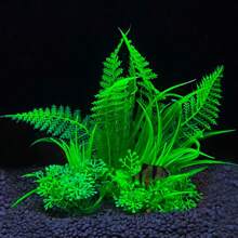5pcs Aquarium Artificial Plastic Plant Decor, Perfect Fish Tank Accessories