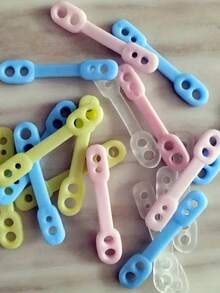 20/10pcs Hanger Hooks And Windproof Buckles Are Used To Fix Hangers. They Are Essential Hanger Fixers For Home Use, Ideal For Laundries, Balconies And Terraces, And Home Storage And Organization Devices - Multicolor - View 8