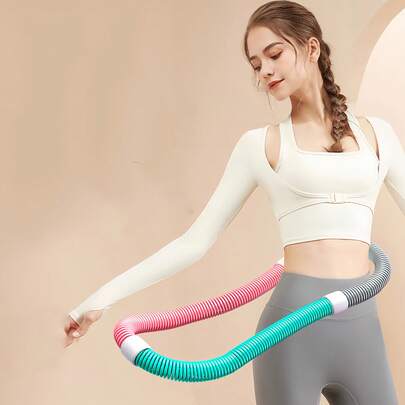 Attrezzatura fitness pieghevole per adulti, attrezzatura per esercizi di Pilates, con design a molla di gravità illimitato, adatto per la vita, portatile per casa e viaggio, per fitness, bruciare grassi, allenamento core, adatto per casa, viaggio e palestra