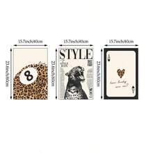 1/3 bức tranh nghệ thuật treo tường hình báo hoa mai may mắn 8 bi và quân Át bích tranh in trên vải biểu tượng thời trang áp phích trang trí hiện đại cho phòng ngủ, phòng khách hoặc xe đẩy quầy bar, ký túc xá, quà tặng trang trí tường cho cô ấy không có khung - Nhiều màu - Xem 13