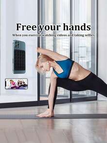 Silicone Phone Suction Cup With 24pcs Suction Cups, Upgraded Super Strong Adhesion, Silicone Non-Slip Phone Suction Cup Pad, Suction Cup Phone Holder, Rectangle Phone Suction Cup Base, Adhesive Phone Case Holder, Shower Phone Holder, For Video And Selfie, Universal Charger Case Suction Cup, Multiple Color Options - Multicolor - View 5