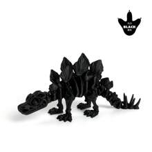 3D gedruckte leuchtende bunte Skelett Dinosaurier Kristall kreative Actionfigur, voll beweglich, leuchtendes dekoratives Spielzeug