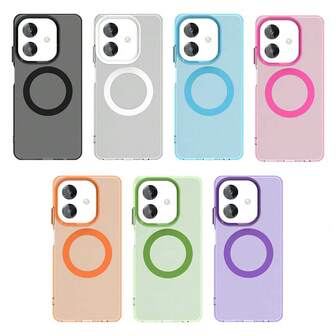 1 st. lyxigt, klassiskt, minimalistiskt, retro, lapptäckande estetiskt telefonskal, lämplig som födelsedagspresent, julklapp till vänner, familj, par, dig själv. Halvtransparent, anti-fingerprint, magnetisk laddning, kompatibel med trådlös laddning, matt textur, dammtät, vattentät