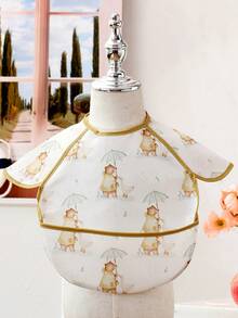 1 件防脏婴儿围兜 - 防水婴儿围裙 - 适合婴儿进食的旅行围兜 - 婴儿食物围兜 - 彩色 - 查看 13