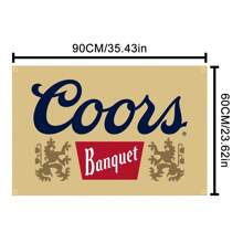 Bier Flagge 3x5 Fuß cooles Bier Banner mit Messing Ösen für College Studenten Zimmer Dekoration, Outdoor, Partys, Geschenk