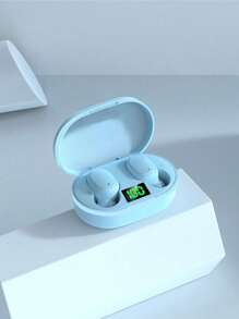 GENAI [Version améliorée] Mini écouteurs sans fil intra-auriculaires, légers, avec microphone intégré, étanches, son premium immersif, connexion longue distance avec boîtier de chargement
