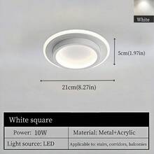 Modern Luxury Gold Ceiling Light, Nordic Creative Round Ceiling Lamp For Living Room, Dining Room, Corridor, Home, Hotel, Villa, Simple Ceiling Light - Gold - View 20