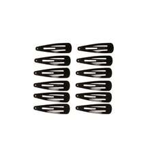 Scünci Metal Snap Clips - Black - All Hair - 12pcs - 1 - View 6