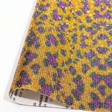 12000pcs Leopard Pattern Crystal Rhinestone Diamond Sparkly Self-Adhesive Crystal 2mm DIY Christmas Decorative Sticker Craft (Animal Pattern)