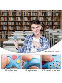Multi-Button Pressing & Rotatable Creative Stress Relief Toy, Anxiety & ADHD Relief Fidget Toy, Portable Handheld Pressure Release Toy